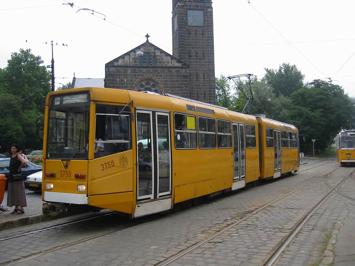 BKV Hungaroplan tram 1988