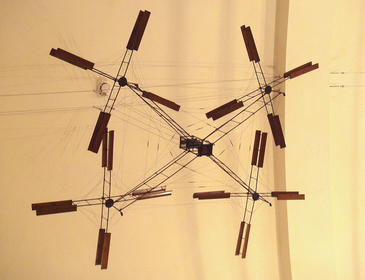Breguet-Richet Gyroplane model - CnAM 16259 1907
