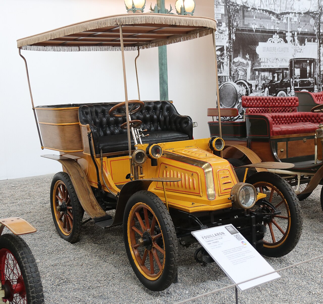 De Dion-Bouton Fouillaron type 10 HP tonneau 1906