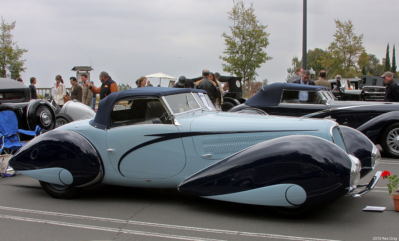 Delahaye Type 135 Long Competition Figoni-Falaschi-Géo Ham N° 9 torpedo-cabriolet 1937