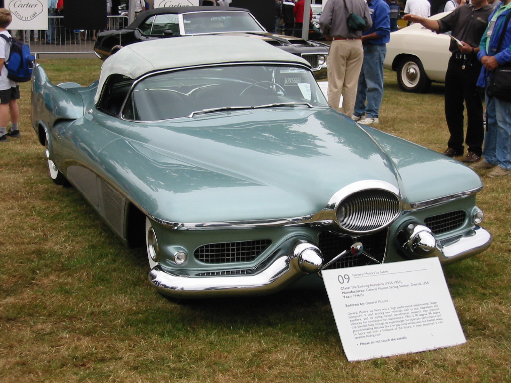 General Motors Le Sabre concept car 1950