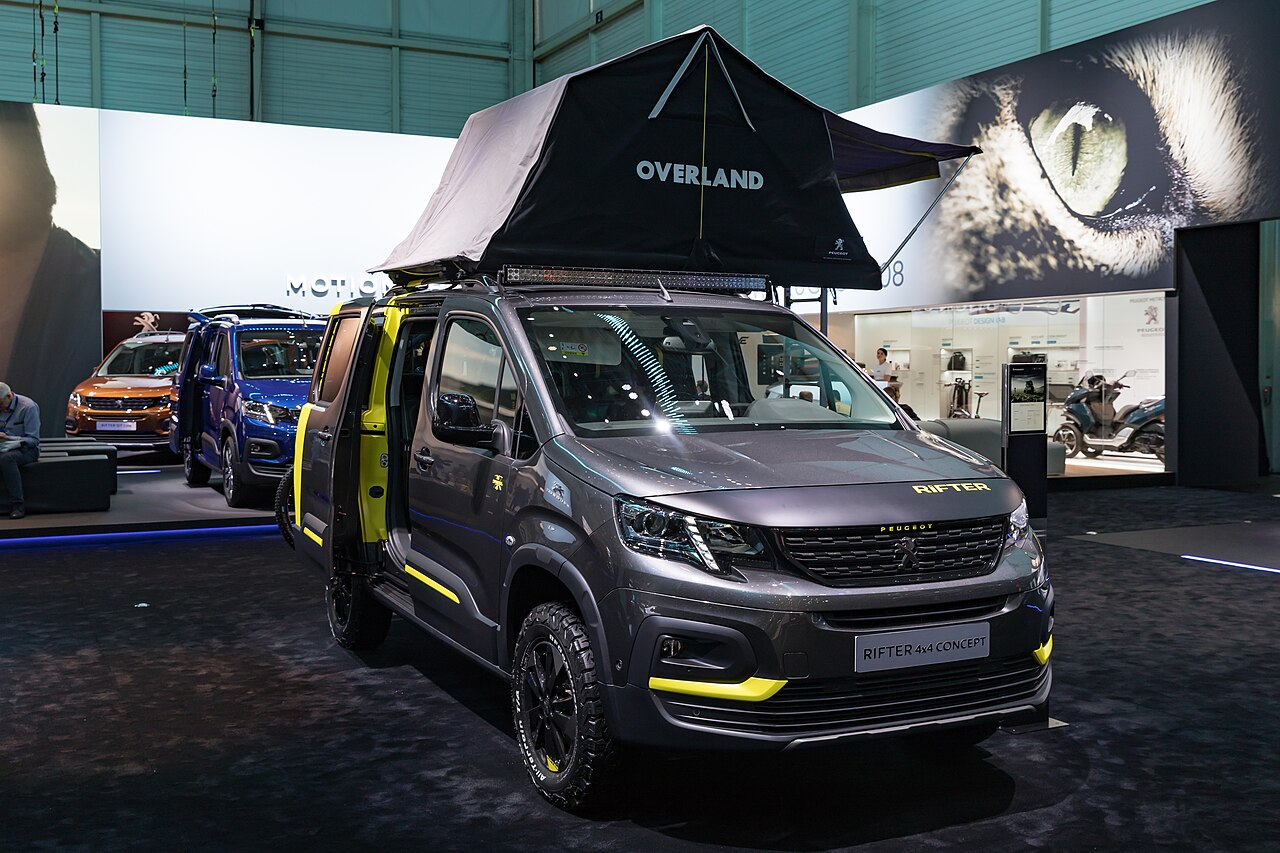Groupe PSA Peugeot Rifter 4x4 Concept 2018