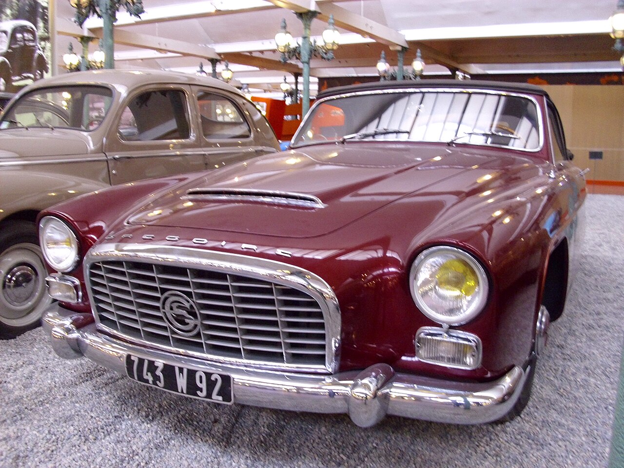 Tracta Grégoire Sport cabriolet (French language) 1955
