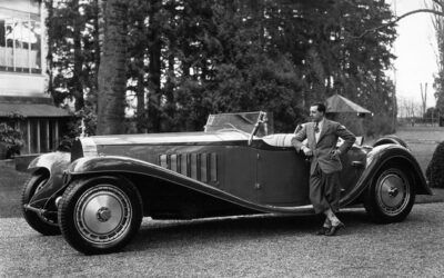 Jean y su Bugatti