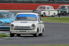 Silverstone Classic 2016, 
29th-31st July, 2016,
Silverstone Circuit, Northants, England. 
Voyazides-Hadfield	Ford Lotus Cortina
Copyright Free for editorial use only
Mandatory credit  Jakob Ebrey Photography