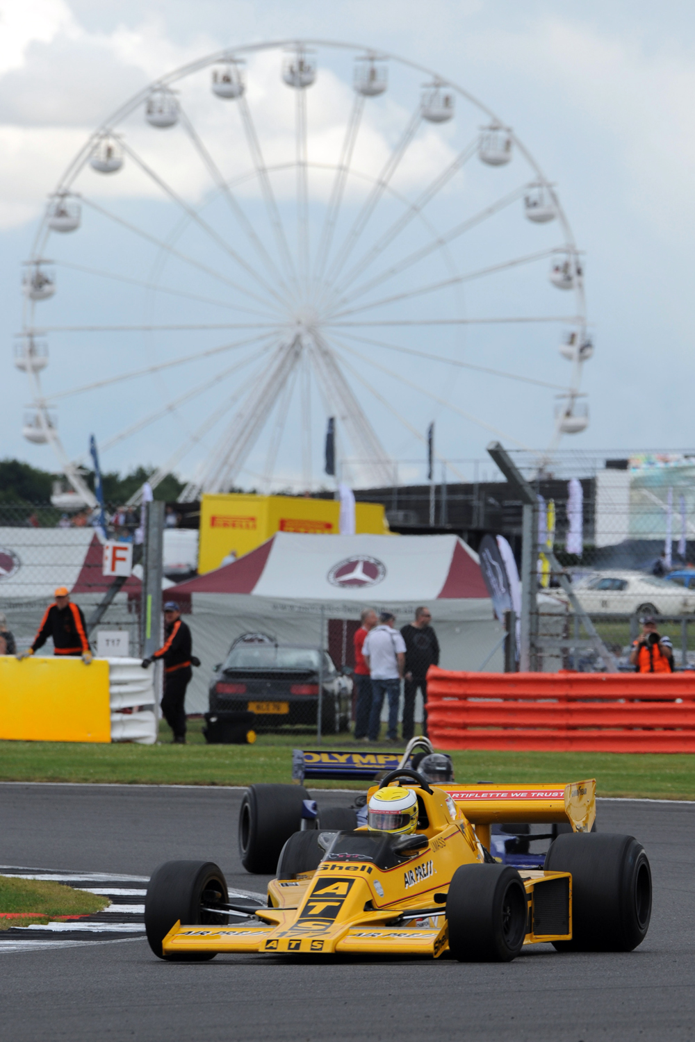 Silverstone Classic 2016, 29th-31st July, 2016, Silverstone Circuit, Northants, England. Christian Perrier ATS HS01 Copyright Free for editorial use only Mandatory credit Ai?? Jakob Ebrey Photography