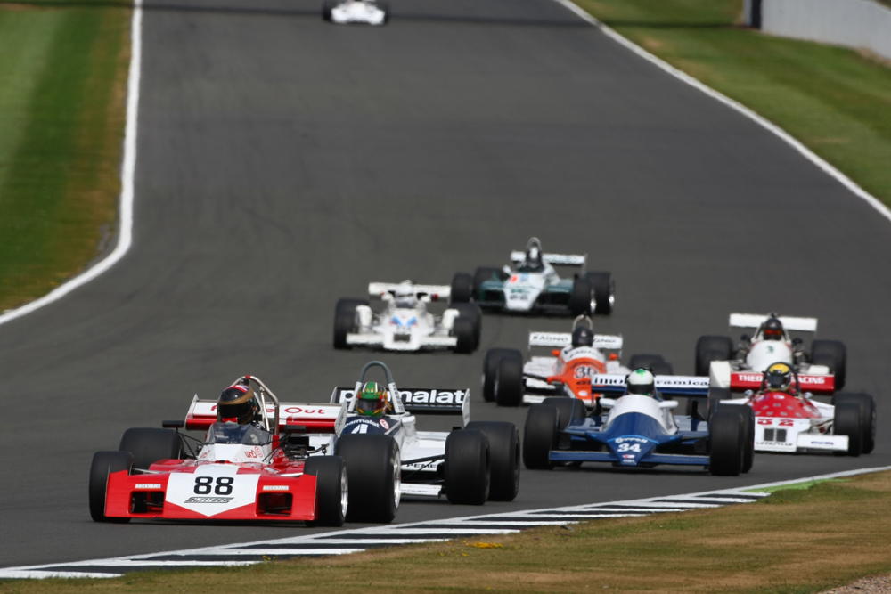 Silverstone Classic 2016, 29th-31st July, 2016, Silverstone Circuit, Northants, England. Max Smith-Hilliard Surtees TS9B Copyright Free for editorial use only Mandatory credit Ai?? Jakob Ebrey Photography