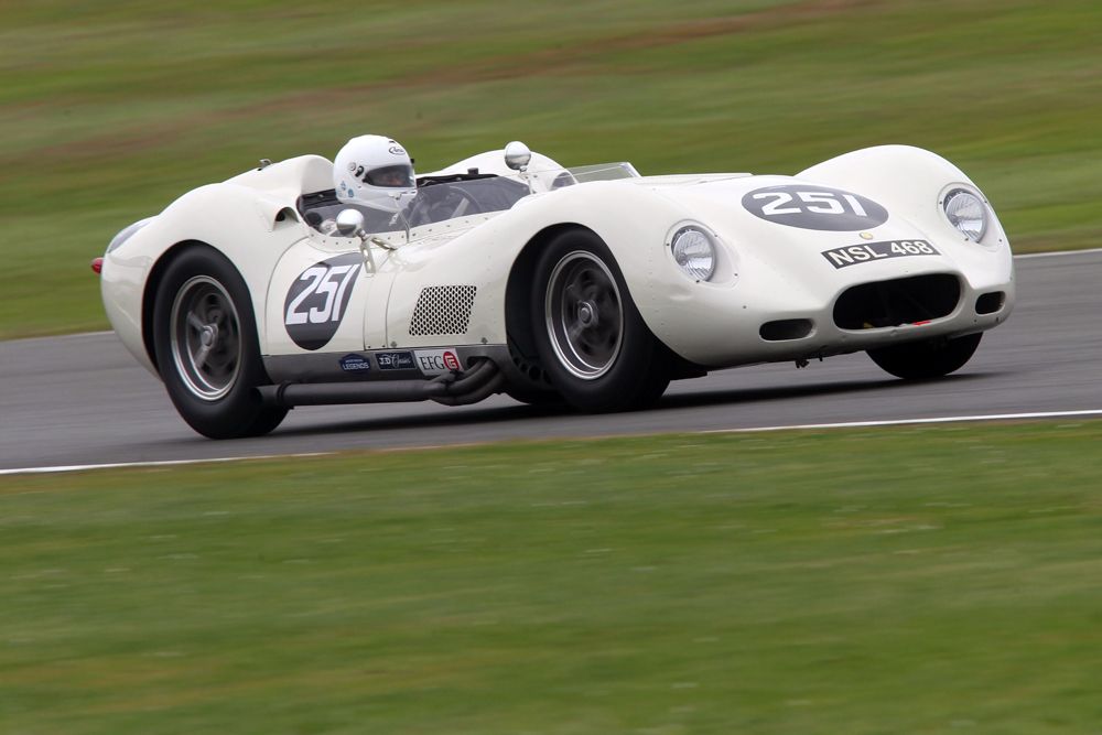 Silverstone Classic 2016, 29th-31st July, 2016, Silverstone Circuit, Northants, England. Lewis-McIntyre Lister Knobbly Copyright Free for editorial use only