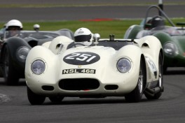Silverstone Classic 2016, 
29th-31st July, 2016,
Silverstone Circuit, Northants, England. 
Lewis-McIntyre 	Lister Knobbly
Copyright Free for editorial use only