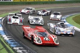 Le Mans winner cars - from the first winner 1970 (front) until the 16. Overall winner 1998 M13_3242_fine