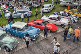 Stylish festival: The Classic Meeting at the Opelvillen in Rüsselsheim attracted more than 30,000 enthusiastic visitors.