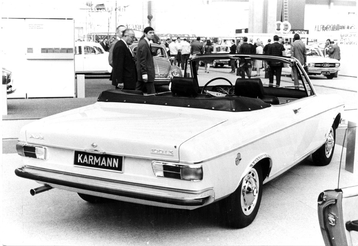 Audi 100 Karmann Cabriolet (1969)