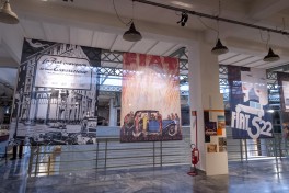 Foto LaPresse/Nicolò Campo 
5/06/2018 Torino (Italia) 
Cronaca
Mostra 'Dietro la pubblicità' nel Centro Storico Fiat in via Chiabrera
Nella foto: veduta generale

Photo LaPresse/Nicolò Campo 
June 5, 2018 Turin (Italy)
News
Exhibition 'Behind the advertising' in the Fiat Historic Center in via Chiabrera
In the picture: general view