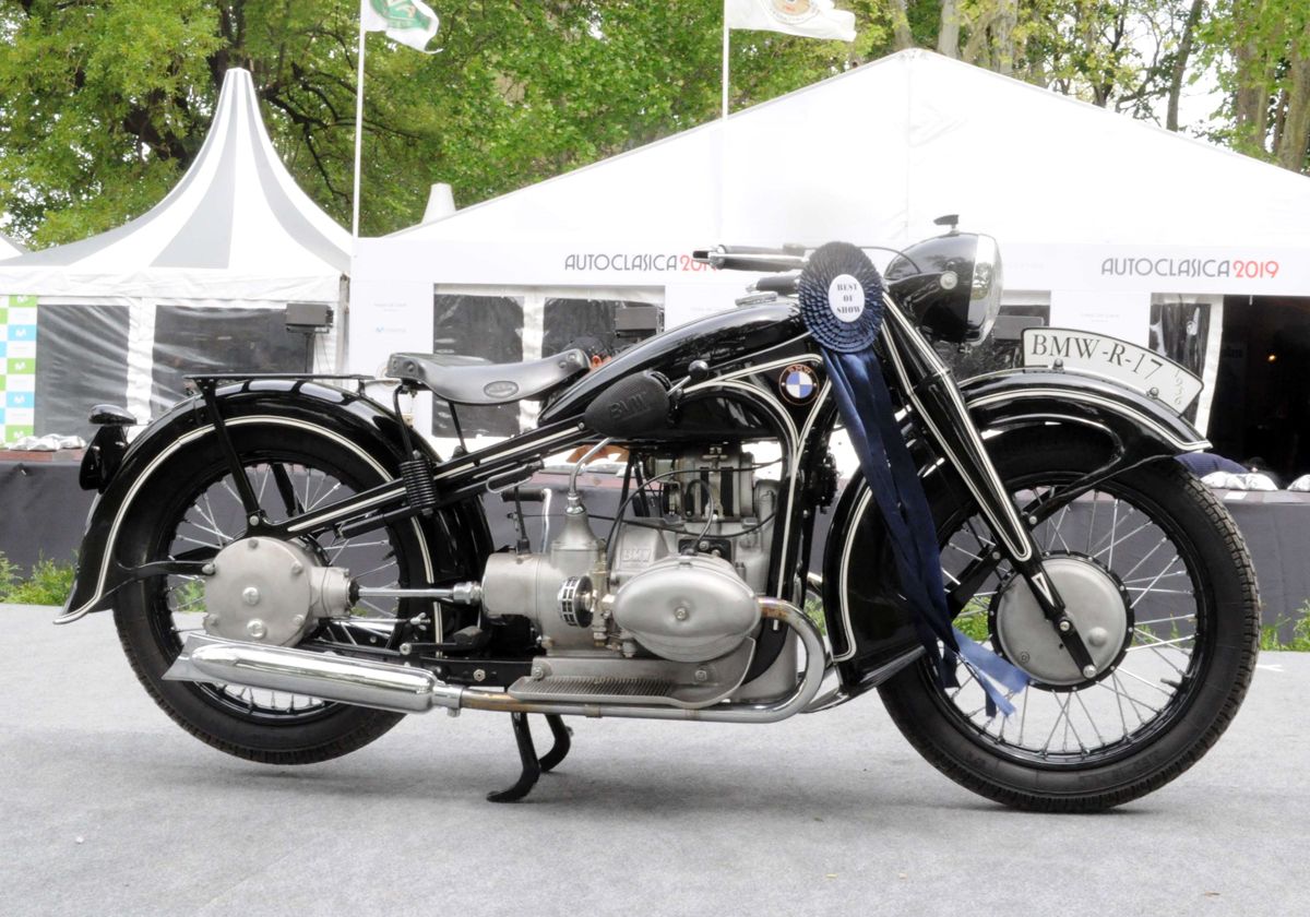 Autoclásica Motos - Best of Show 2019 - una BMW R 17 1936