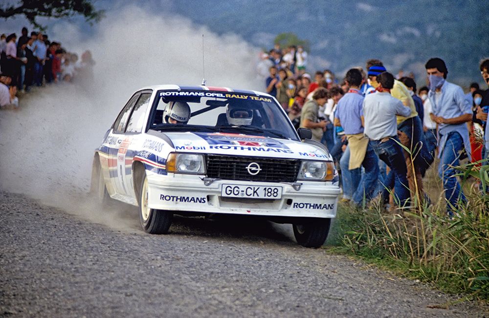 40 años atrás Walter Röhrl era campeón de rally sobre el Opel Ascona