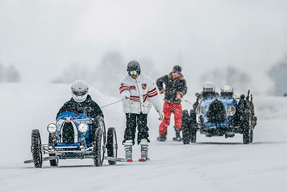 GP Ice Race 2022: Bugatti volvió al hielo
